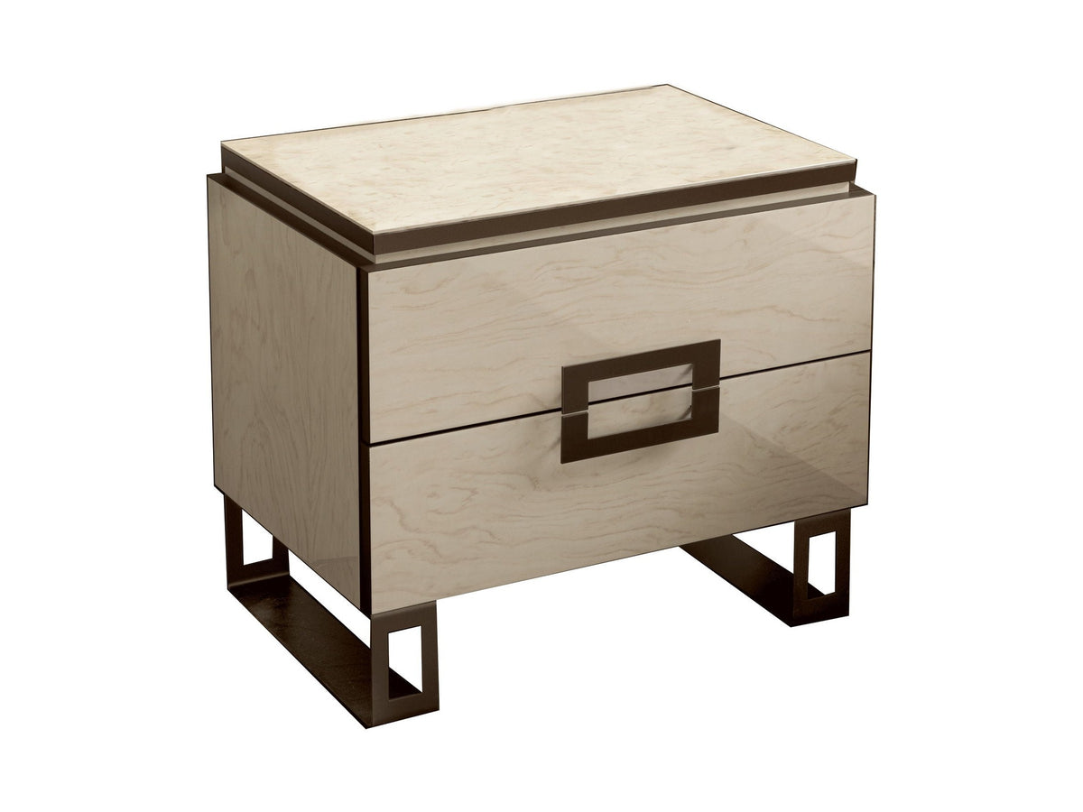 Poesia - Nightstand - Light Beige
