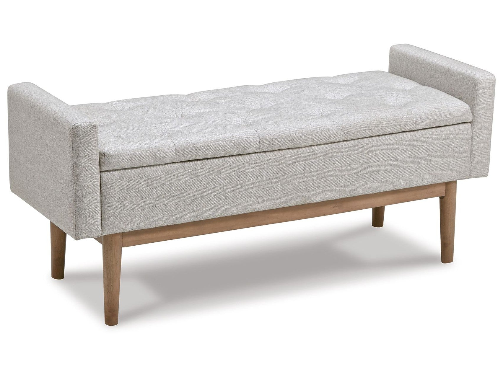 Briarson - Storage Bench - Beige / Brown