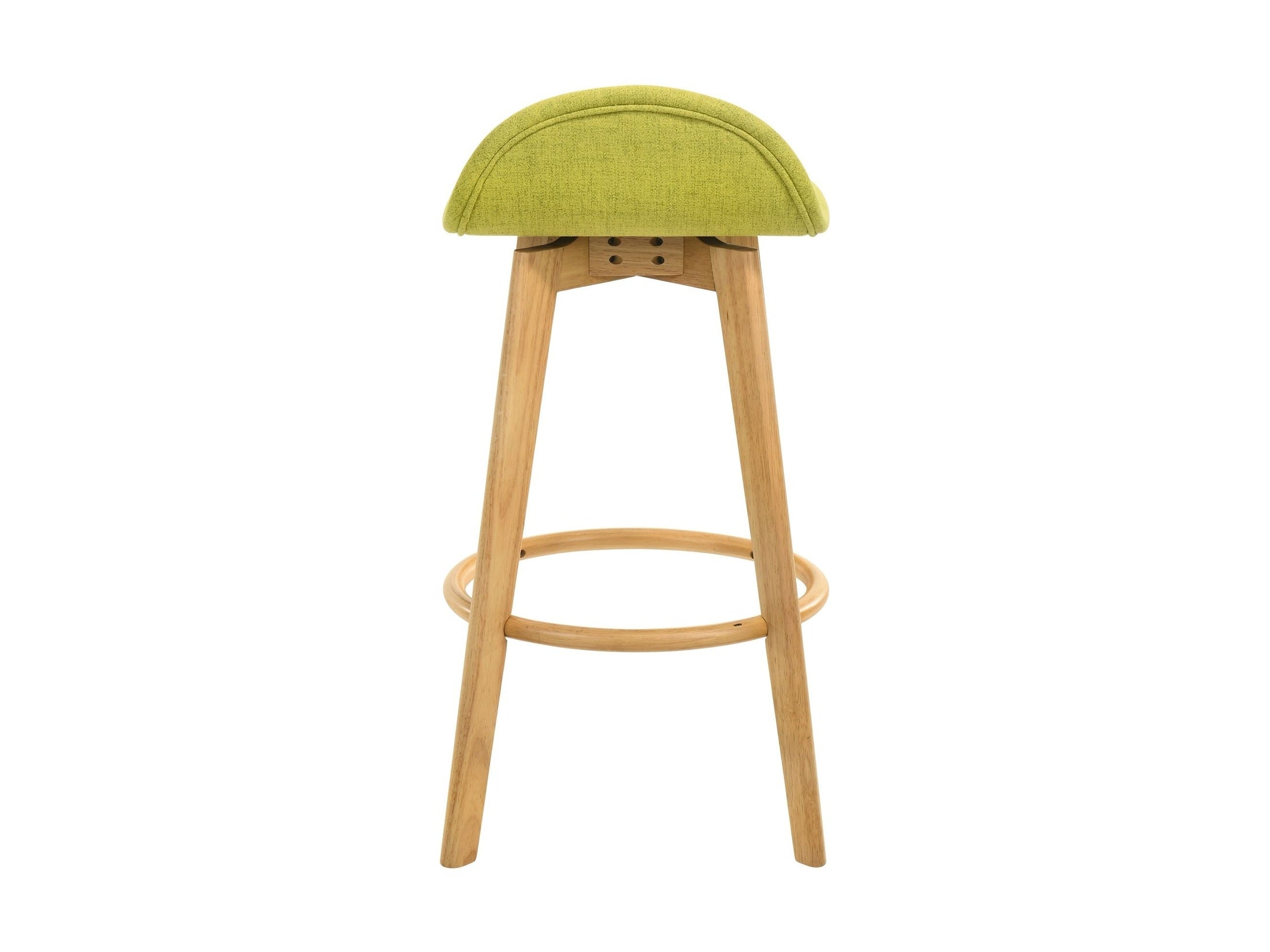 Vera - Upholstered Wood Counter Height Barstool