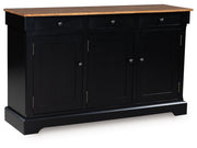 Wildenauer - Dining Room Buffet - Brown / Black