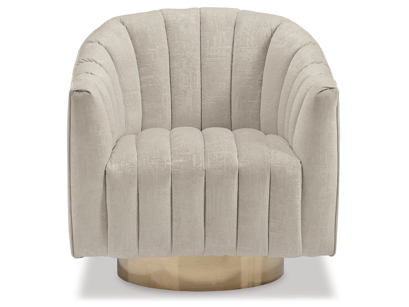 Penzlin - Swivel Accent Chair - Pearl