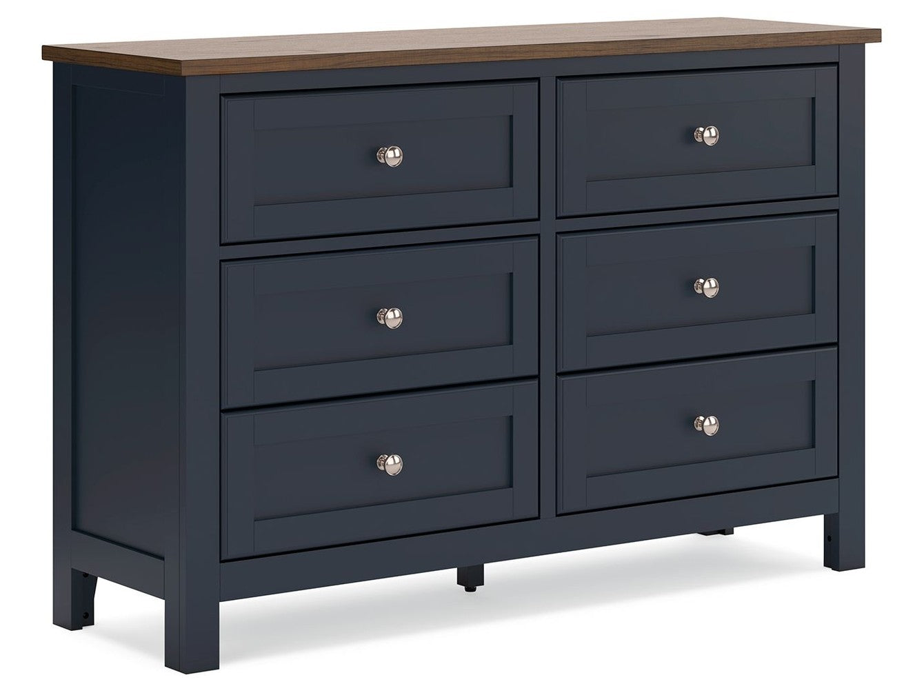 Landocken - Dresser - Brown / Blue