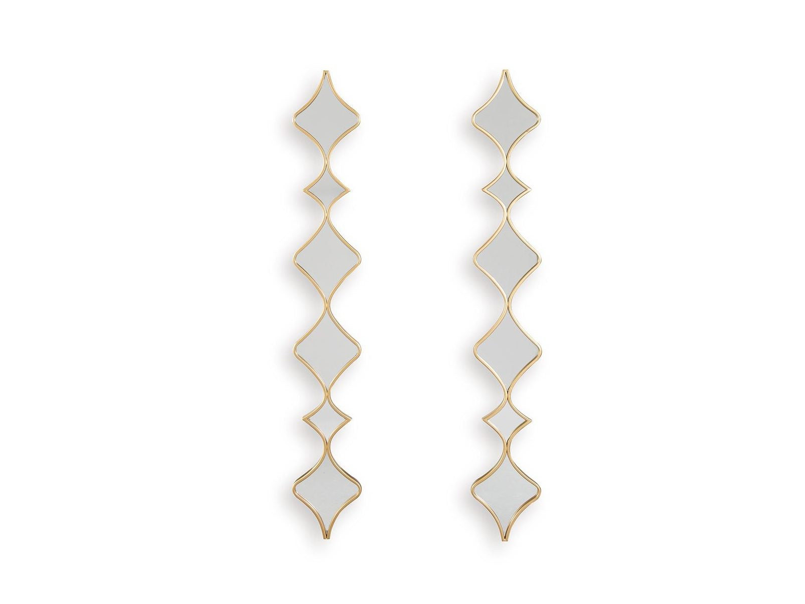 Harriswood - Accent Mirror Set (Set of 2) - Gold Finish