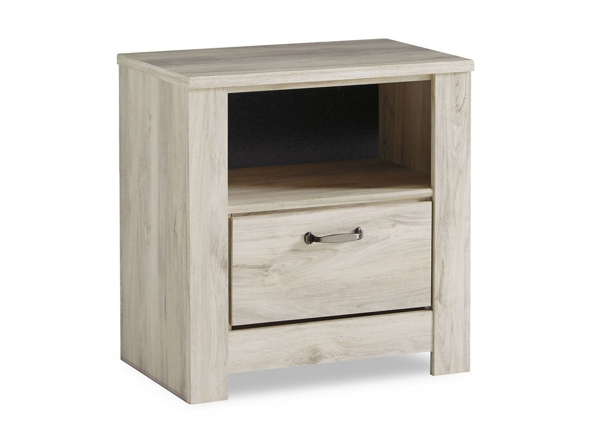 Bellaby - One Drawer Night Stand - Whitewash