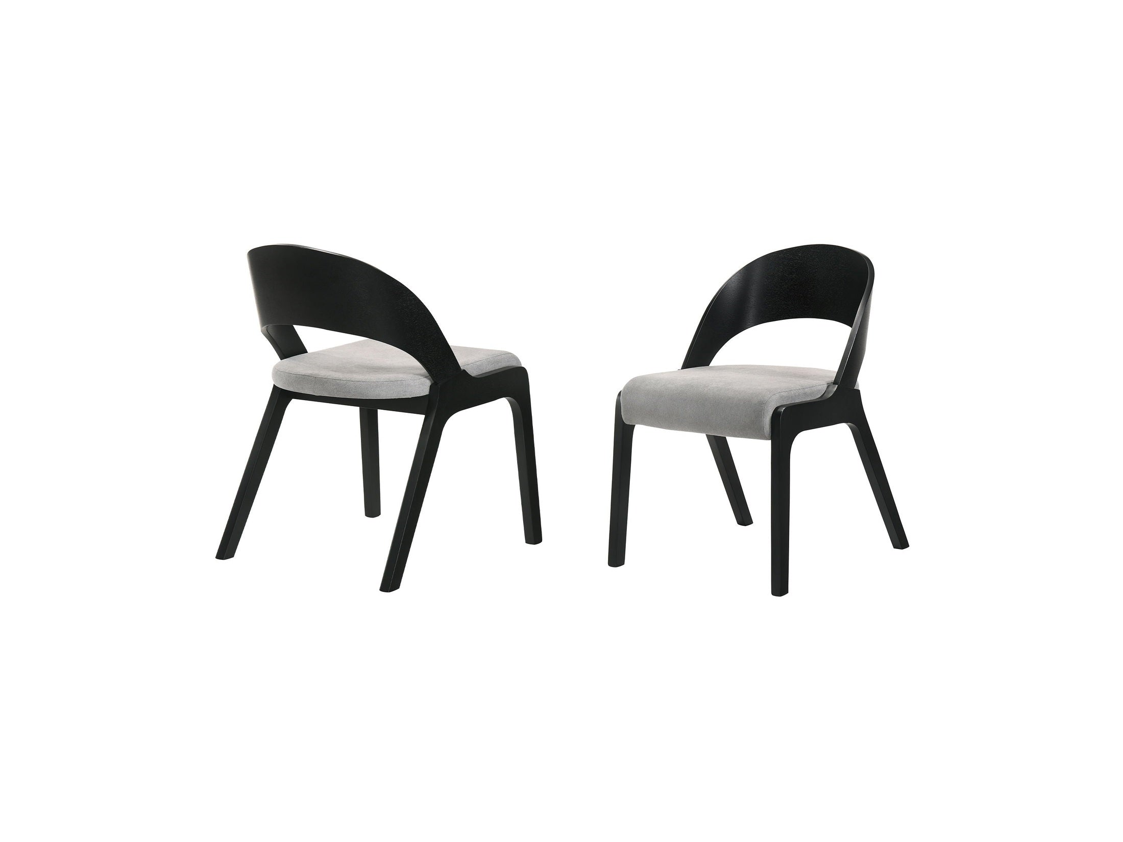 Polly - Mid-Century Upholstered Dining Chairs - (Set of 2)