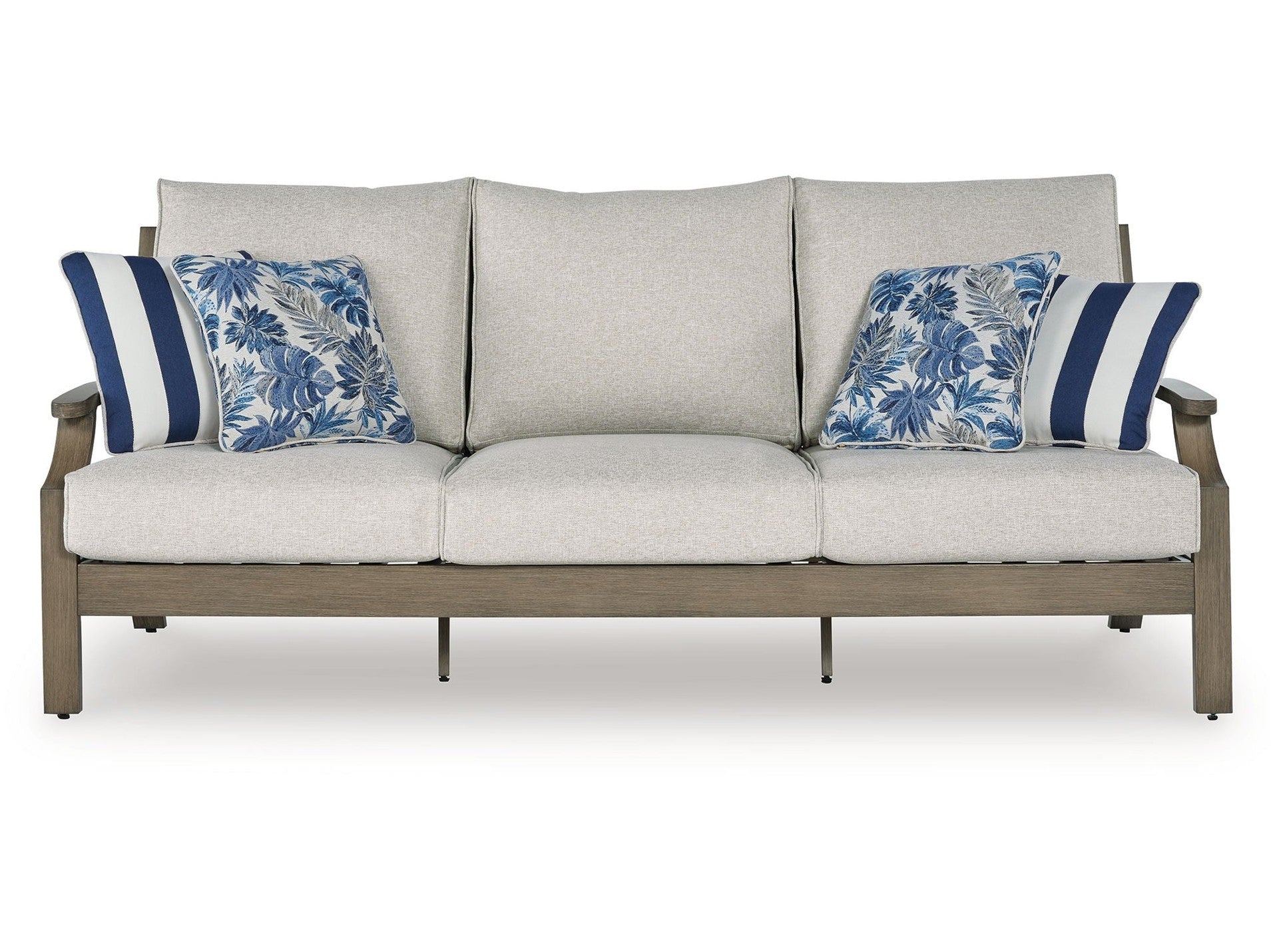 Rainier Ranch - Sofa With Cushion - Brown / Beige