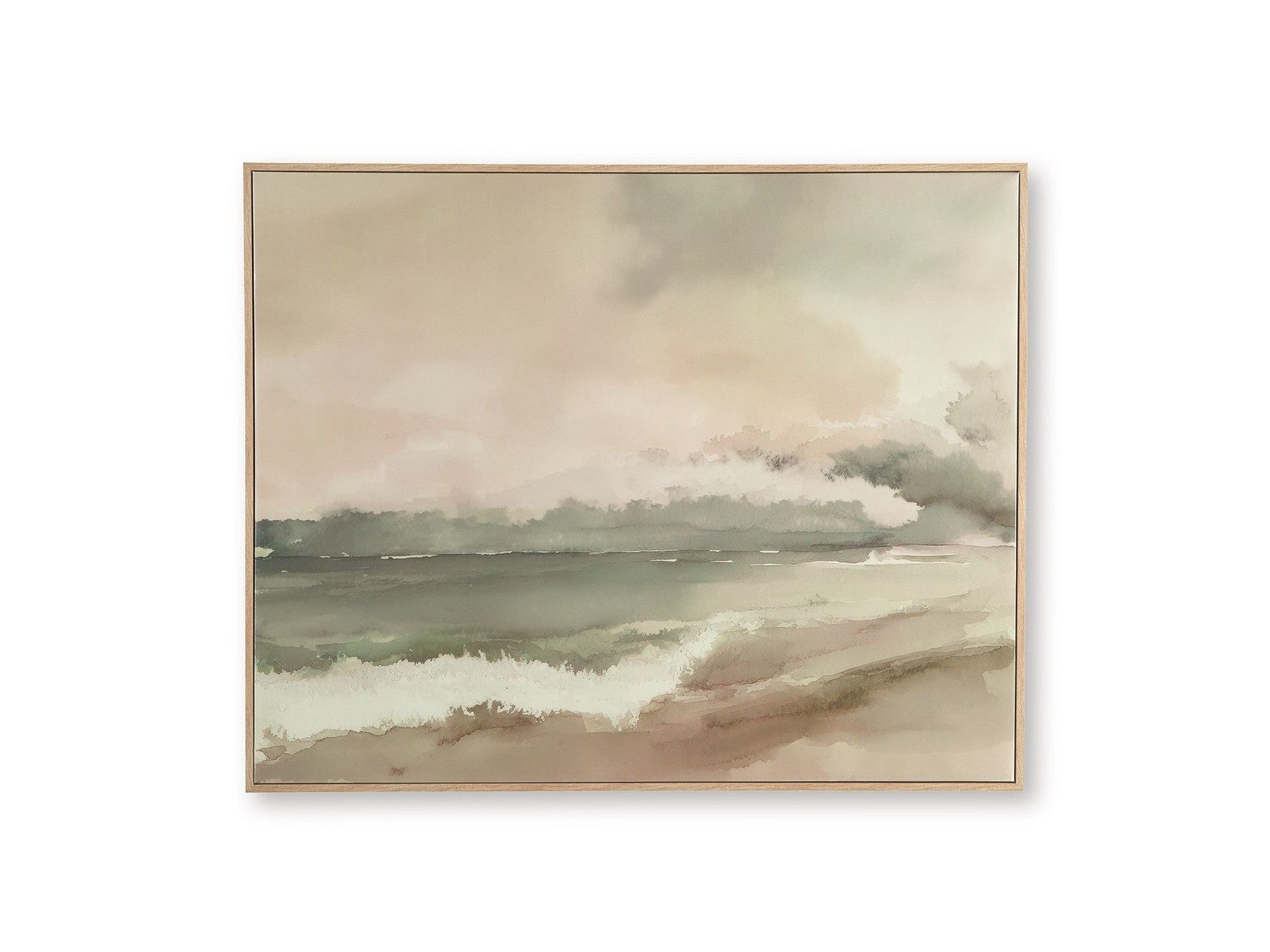 Vallus - Wall Art - Blush / Green / Gray