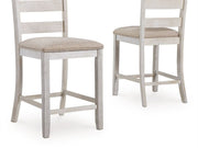 Skempton - Upholstered Barstool (Set of 2) - White