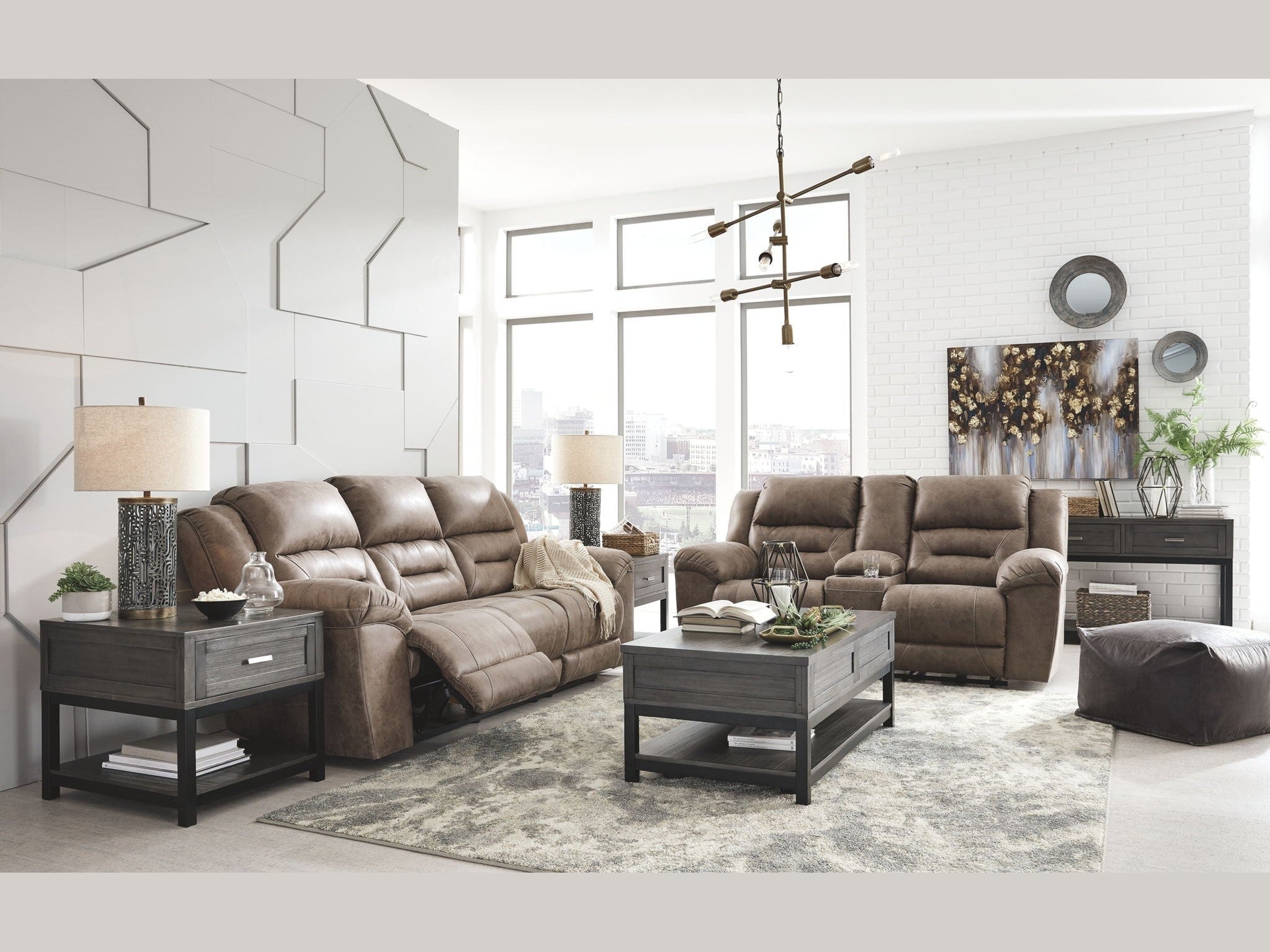 Stoneland - Reclining Living Room Set