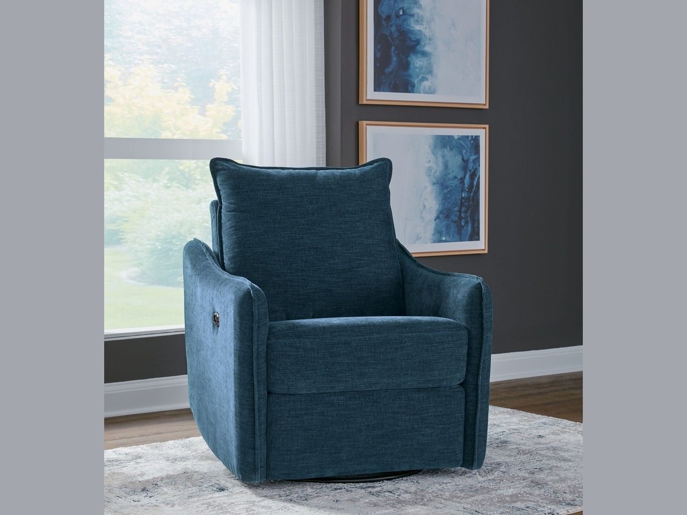 Mcburg - Swivel Power Recliner