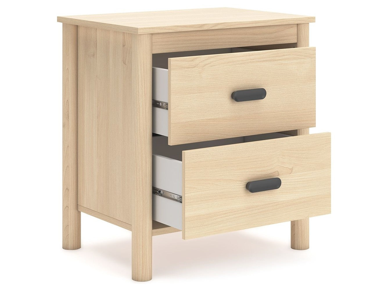 Cabinella - Two Drawer Night Stand - Tan