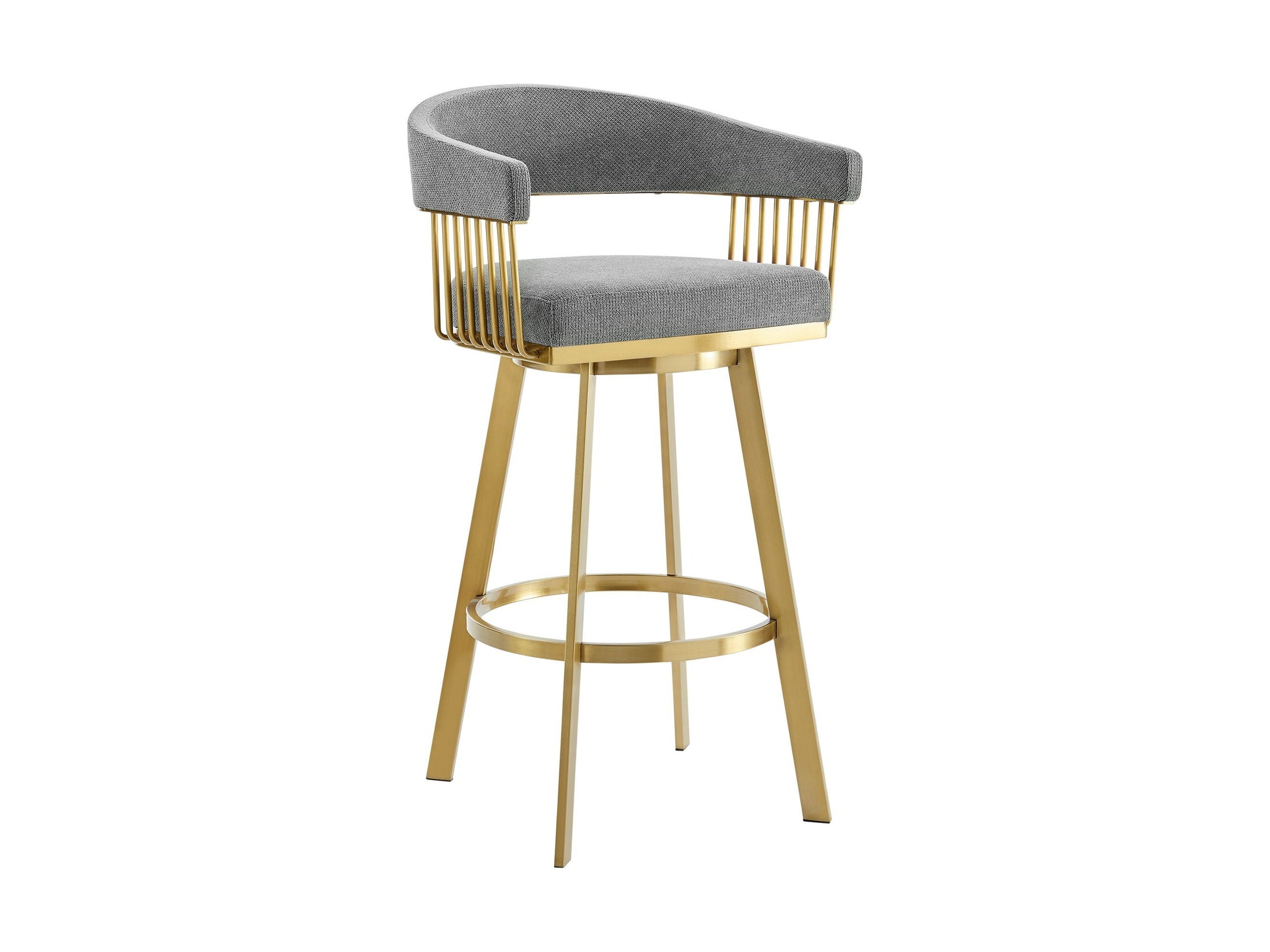 Chelsea - Swivel Fabric Stool