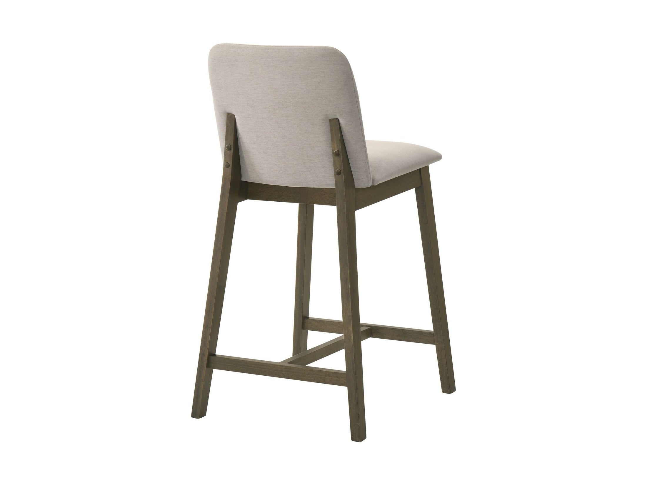 Allin Upholstered Wood Counter Height Barstool