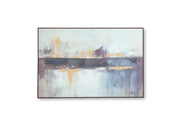 Gatesford - Wall Art - Blue / White / Tan