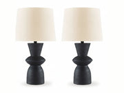 Scarbot - Paper Table Lamp (Set of 2) - Distressed Black
