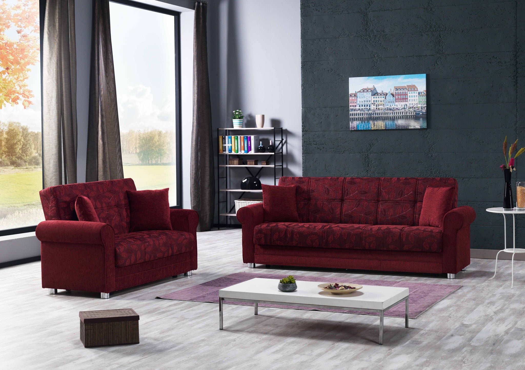 Ottomanson Rio Grande - Upholstered Convertible Sofabed With Storage