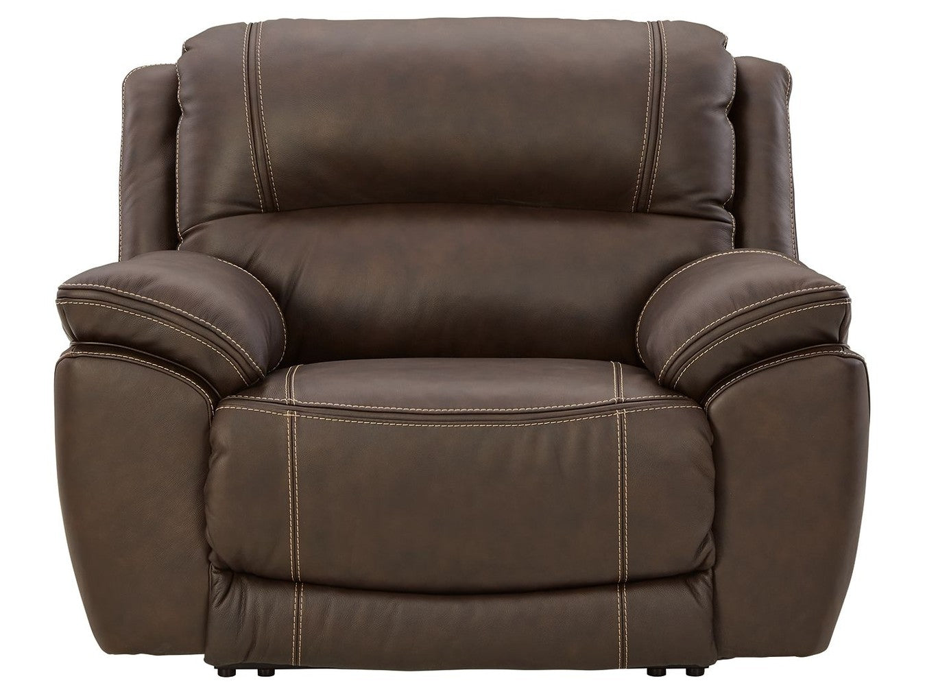 Dunleith - Zero Wall Recliner w/PWR HDRST - Chocolate