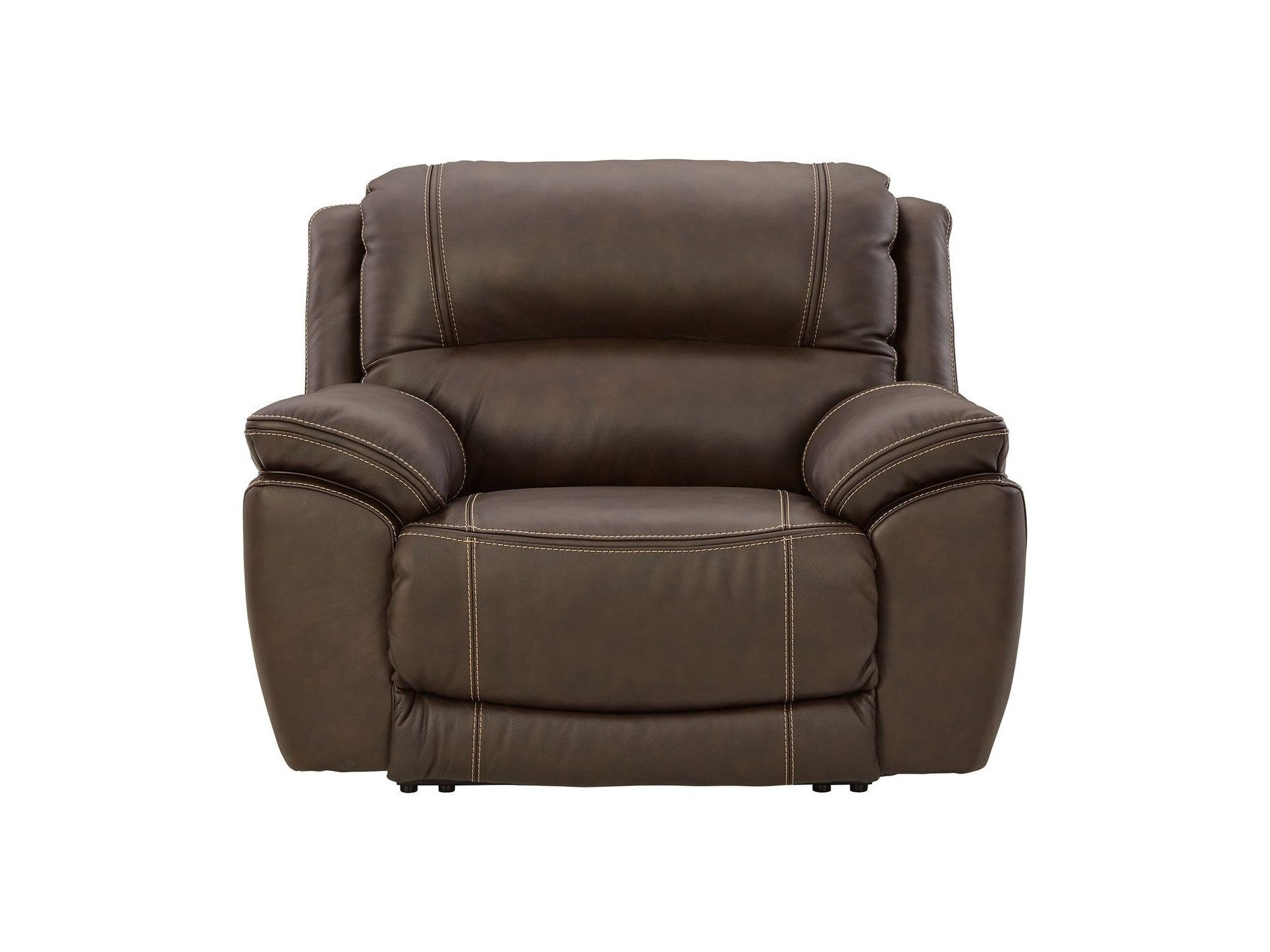Dunleith - Zero Wall Recliner w/PWR HDRST - Chocolate