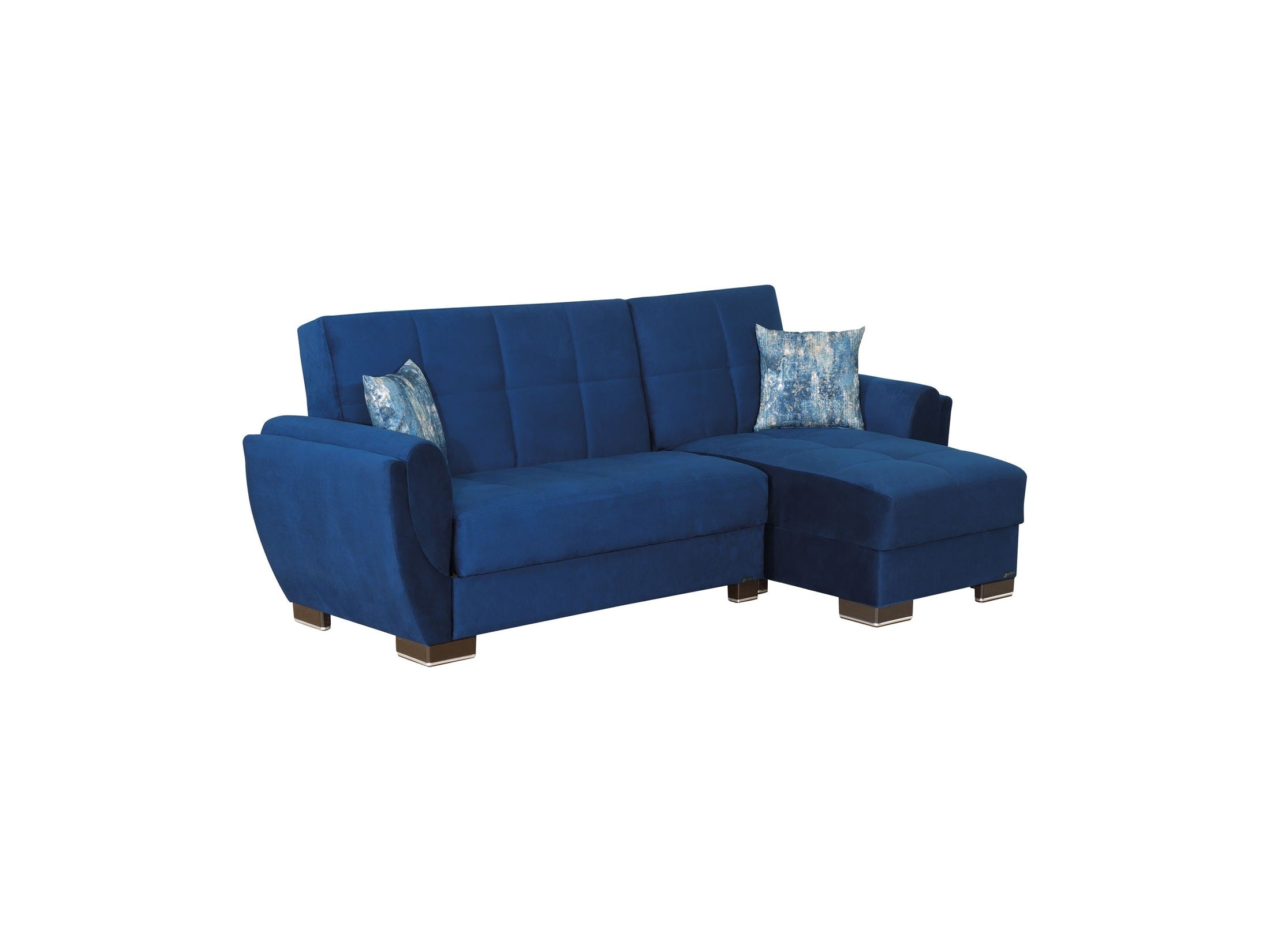 Ottomanson Armada Air - Upholstered Convertible Chaise Lounge With Storage - Microfiber