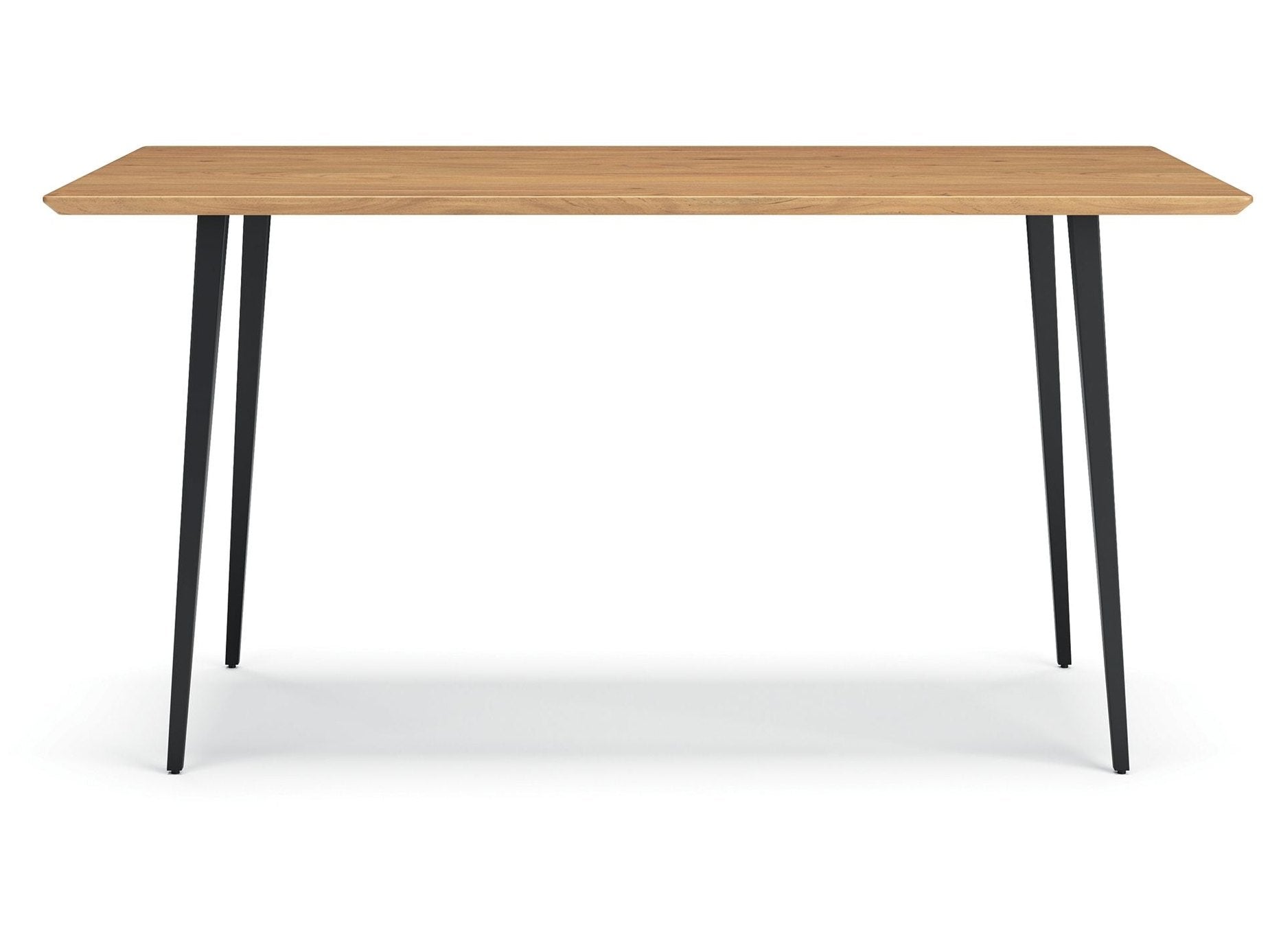 Gretlynn - Rectangular Dining Room Table - Black / Natural