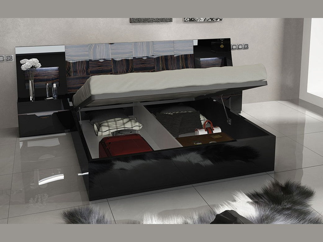 Marbella - Nightstand - Black