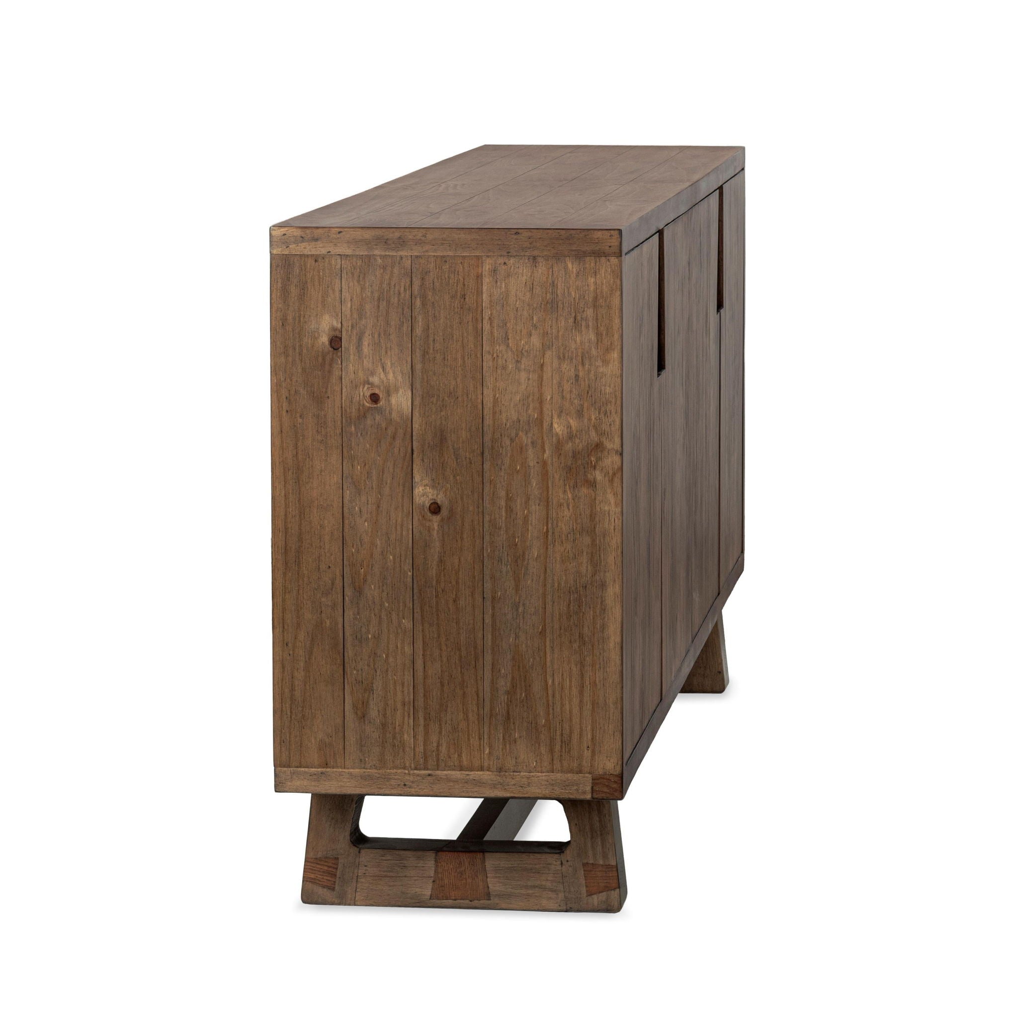 Lyra - 4 Door Buffet - Smoke Brown