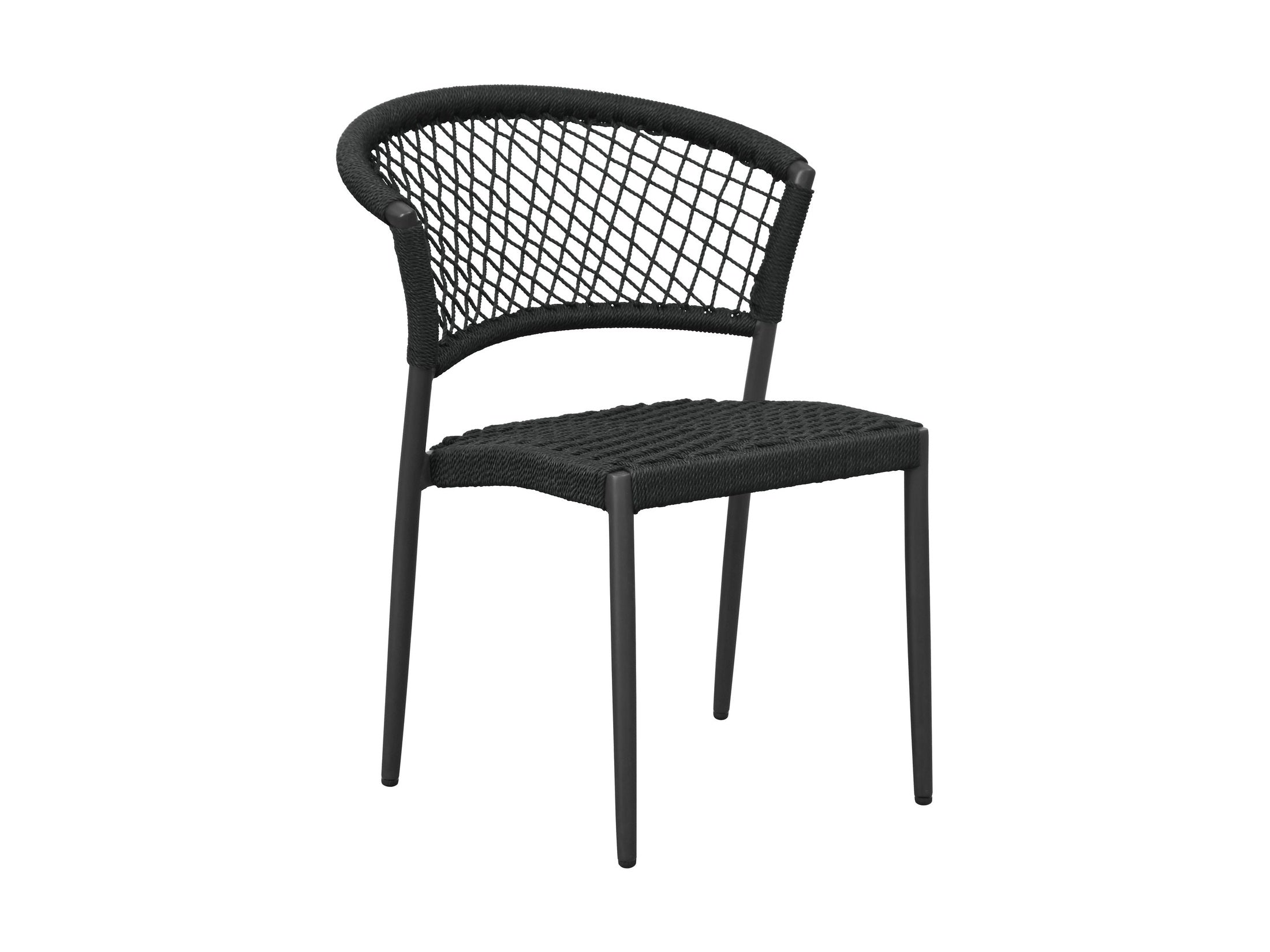 Clarke - Outdoor Dining Chair (Set of 2) - Black