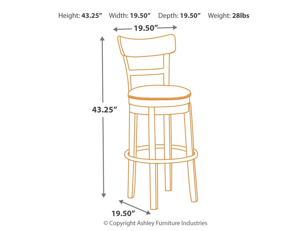 Pinnadel - Swivel Barstool