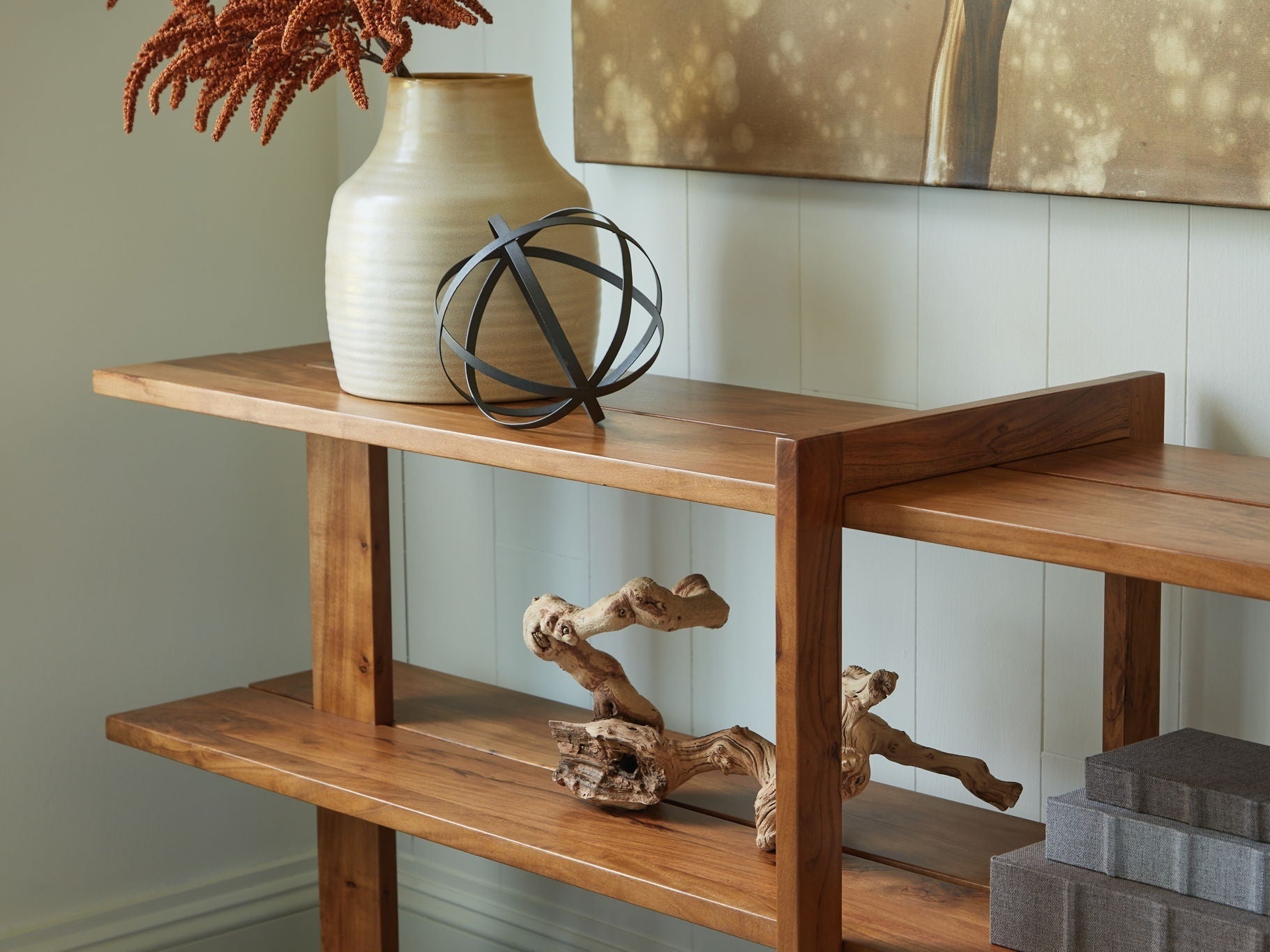 Fayemour - Console Sofa Table - Brown