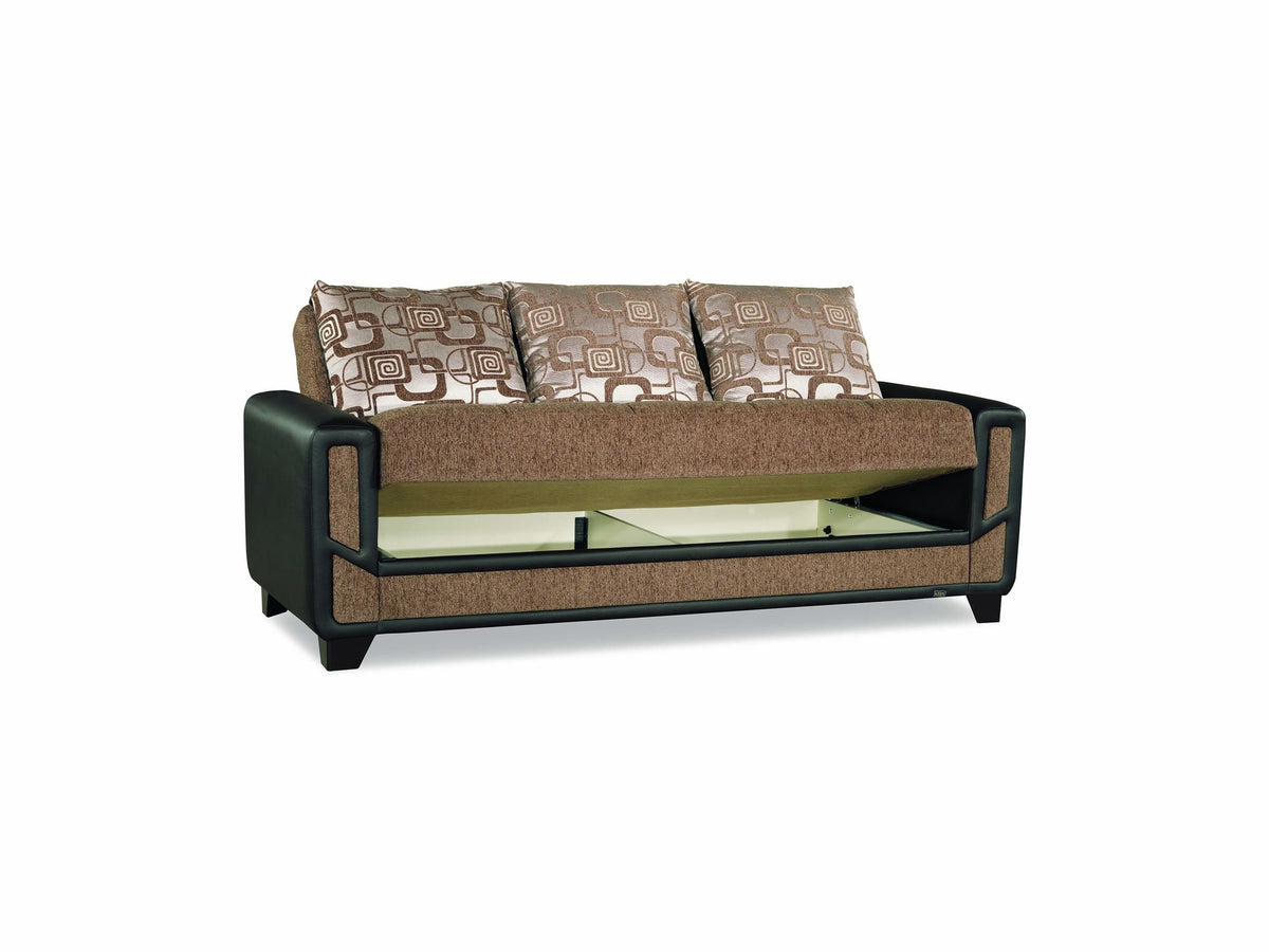 Ottomanson Mondo Modern - Upholstered Convertible Sofabed With Storage