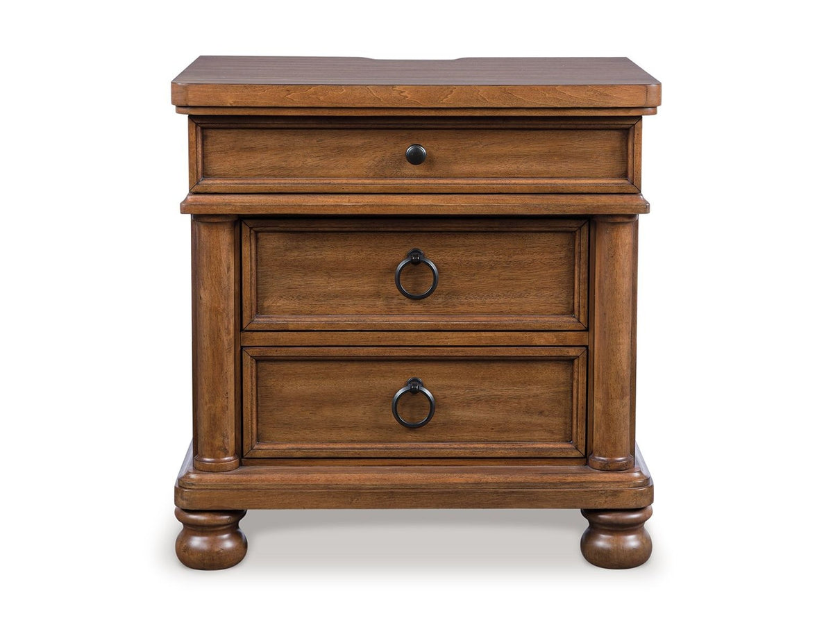 Rowlenstown - Three Drawer Night Stand