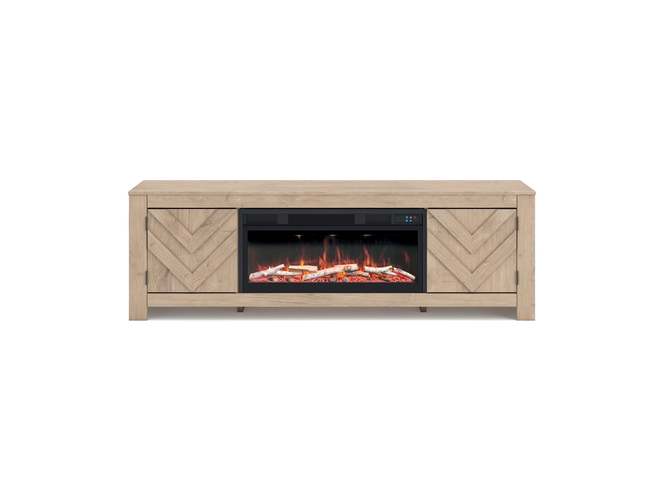 Cayboni - LG TV Stand With Fireplace Option