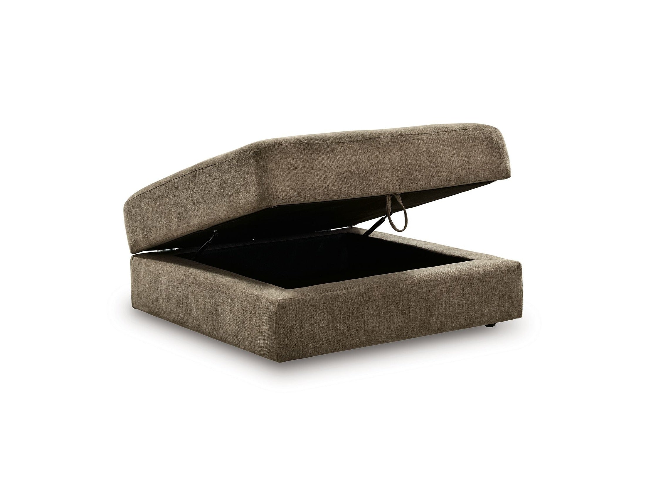Camellia-Court - Ottoman With Storage - Coffee
