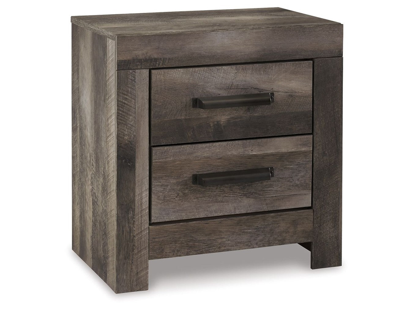 Wynnlow - Two Drawer Night Stand - Gray