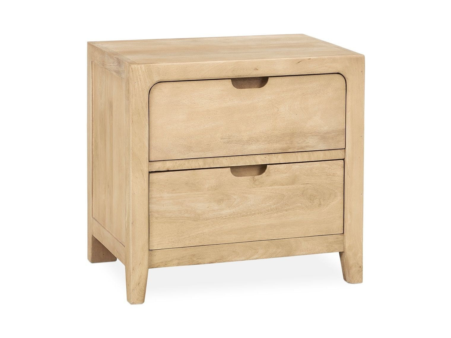 Laguna - 2 Drawer Nightstand - Natural Maple