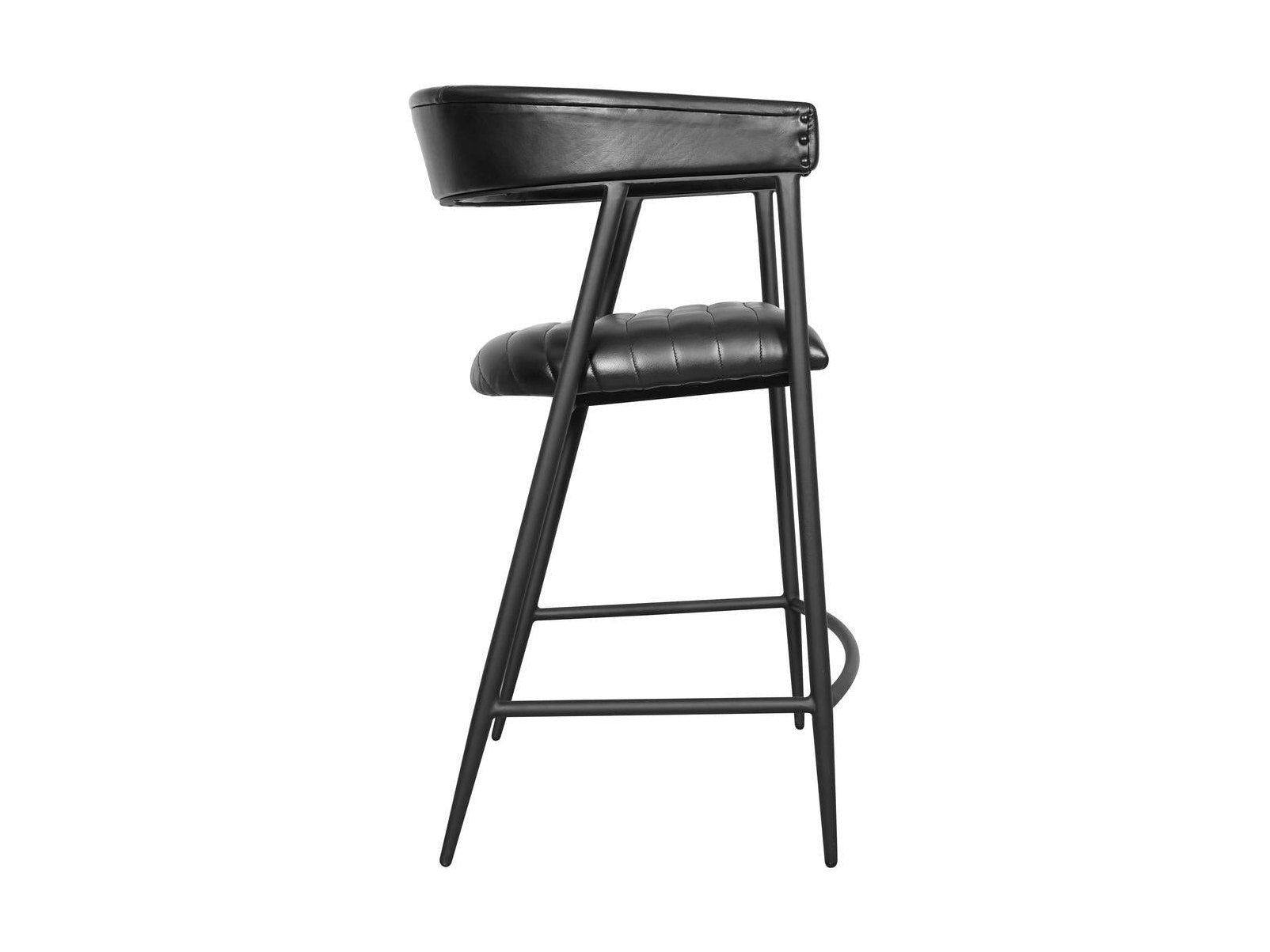 Preston - Counter Stool - Midnight Raven