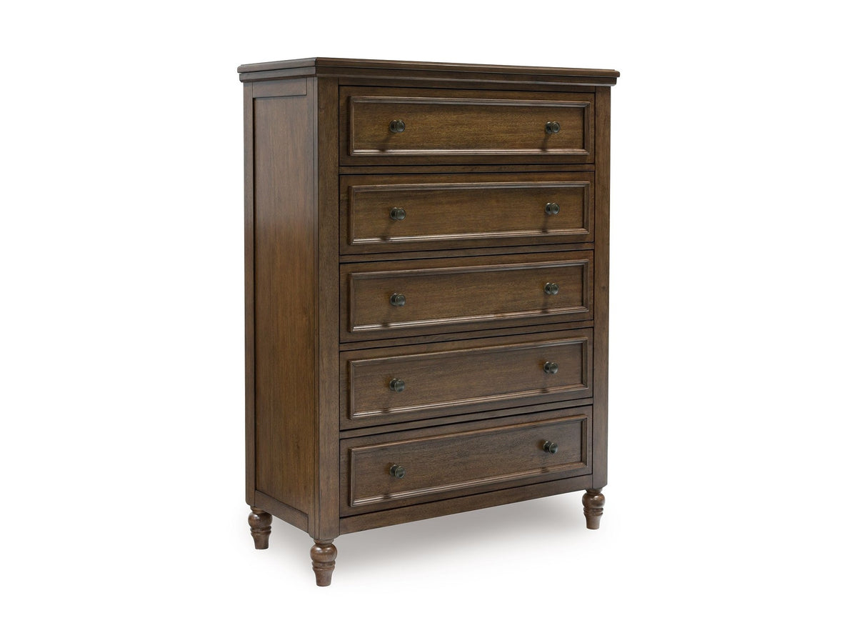 Sturlayne - Five Drawer Chest - Brown