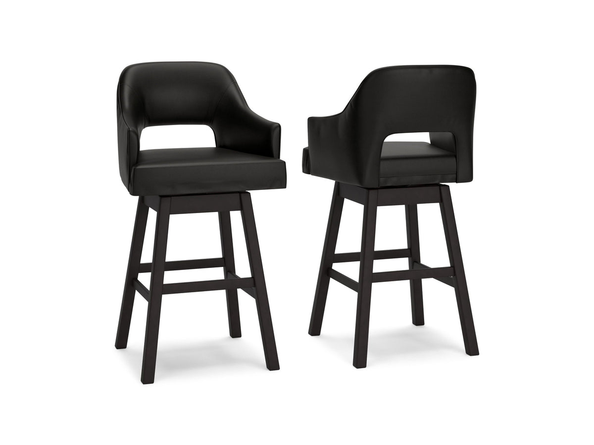Tallenger - Upholstered Swivel Barstool (Set of 2)