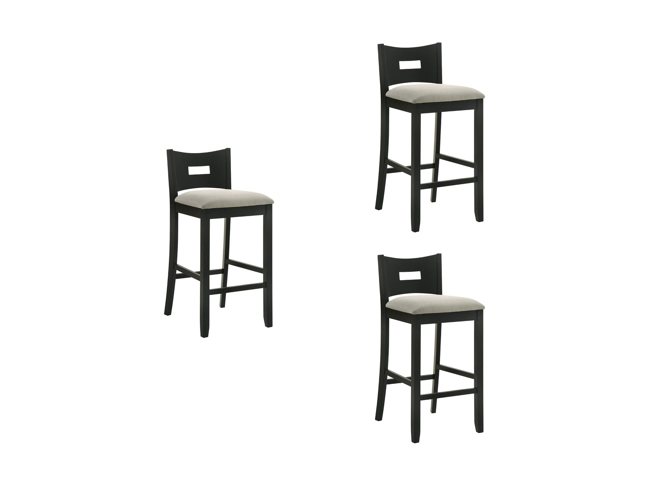 Ren - 30" Bar Height Rubberwood Barstool