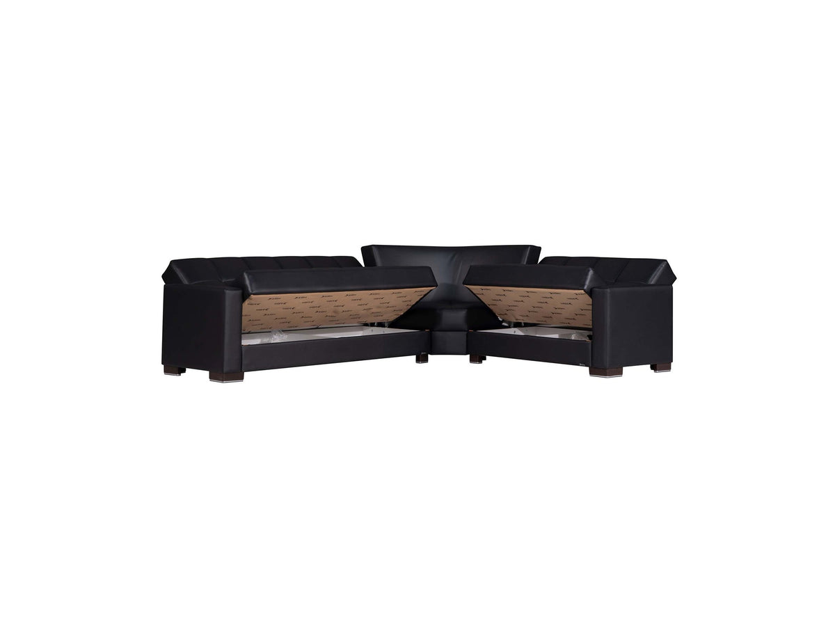 Ottomanson Armada - Upholstered Convertible Sectional With Storage