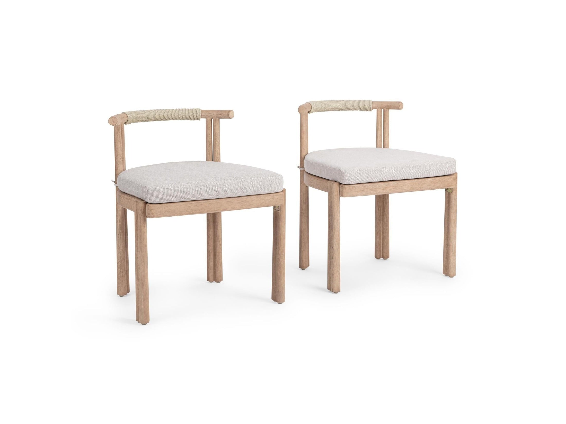 Oliver - Outdoor Dining Chair (Set of 2) - Butterscotch