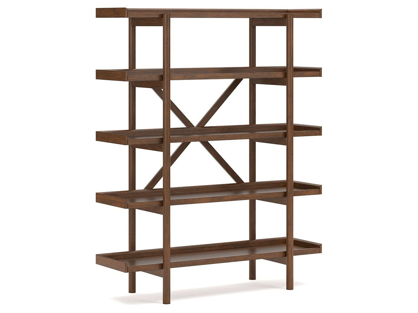 Lyncott - Bookcase - Brown