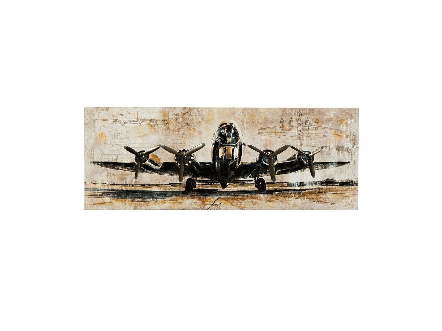Kalene - Wall Art - Brown / Black