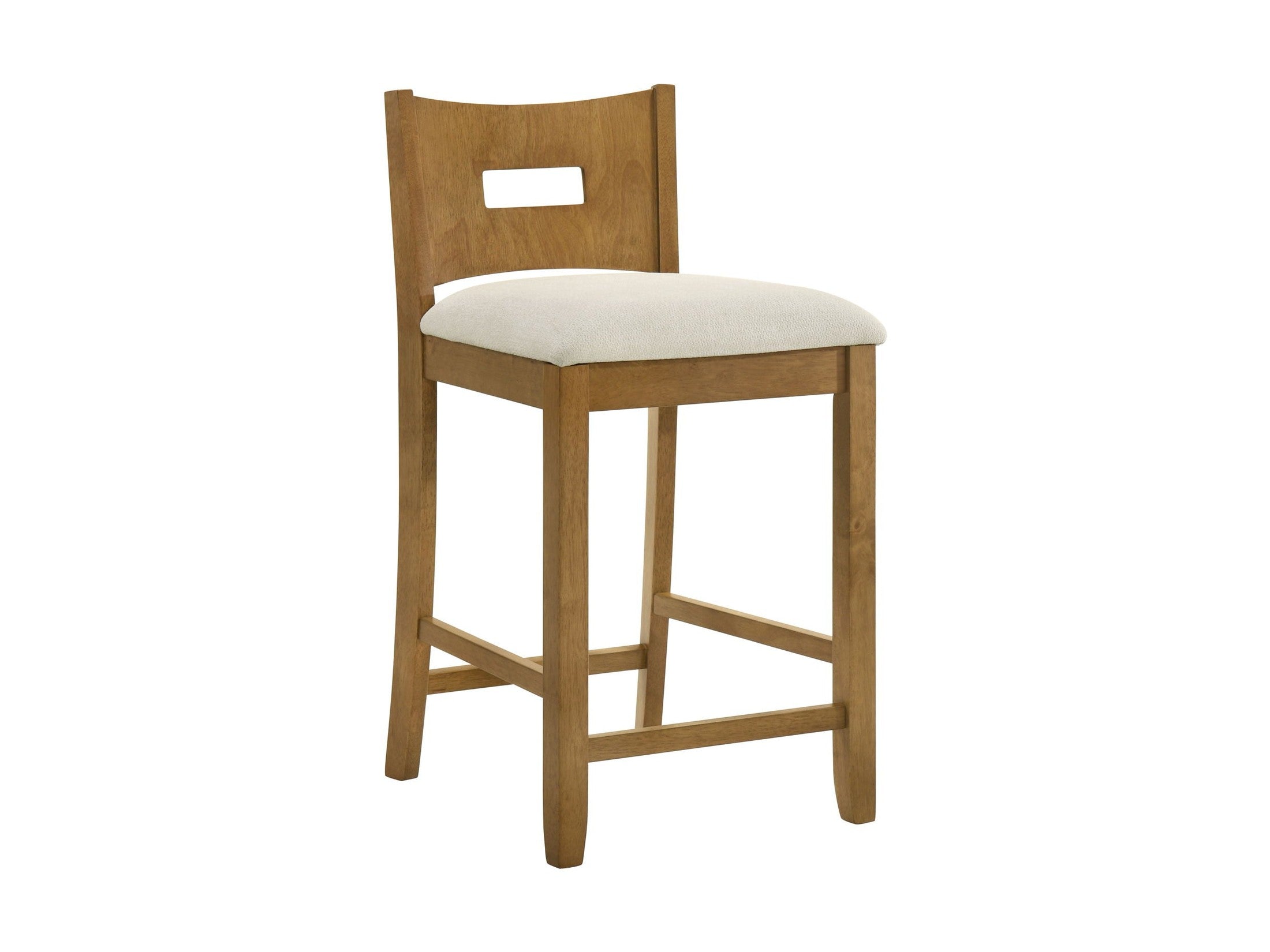 Ren - 30" Bar Height Rubberwood Barstool