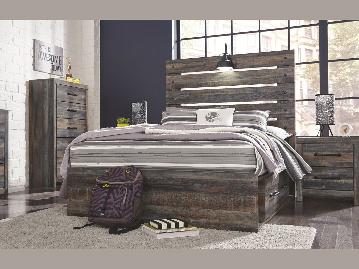 Drystan - Youth Panel Bedroom Set