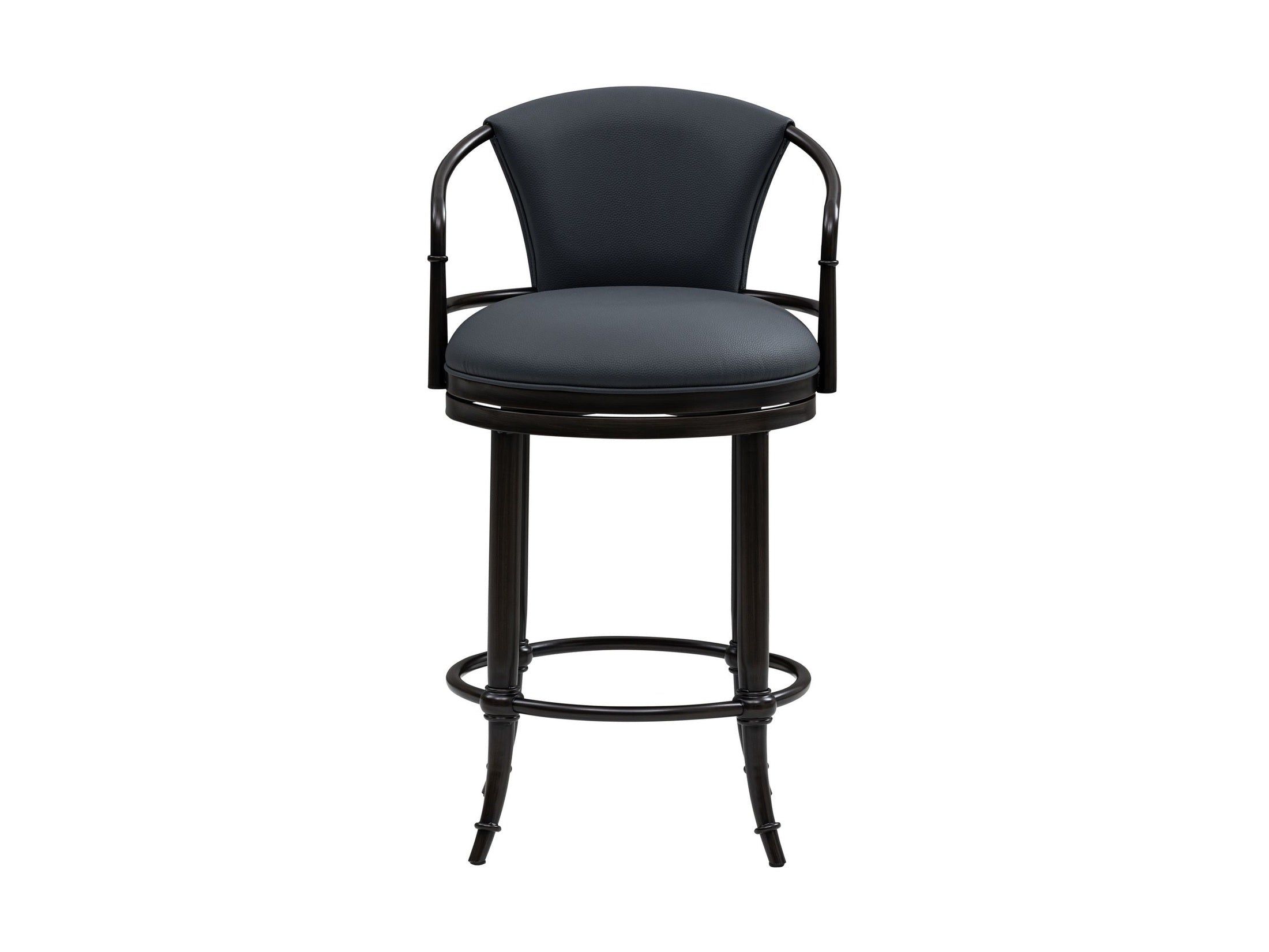 Otis - Upholstered Swivel Counter Height Barstool