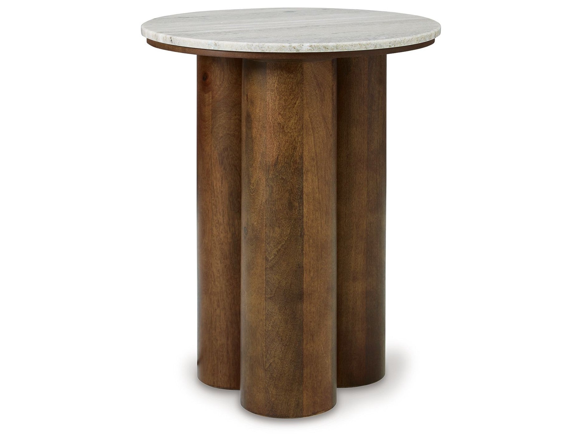 Henfield - Accent Table - Beige / Brown