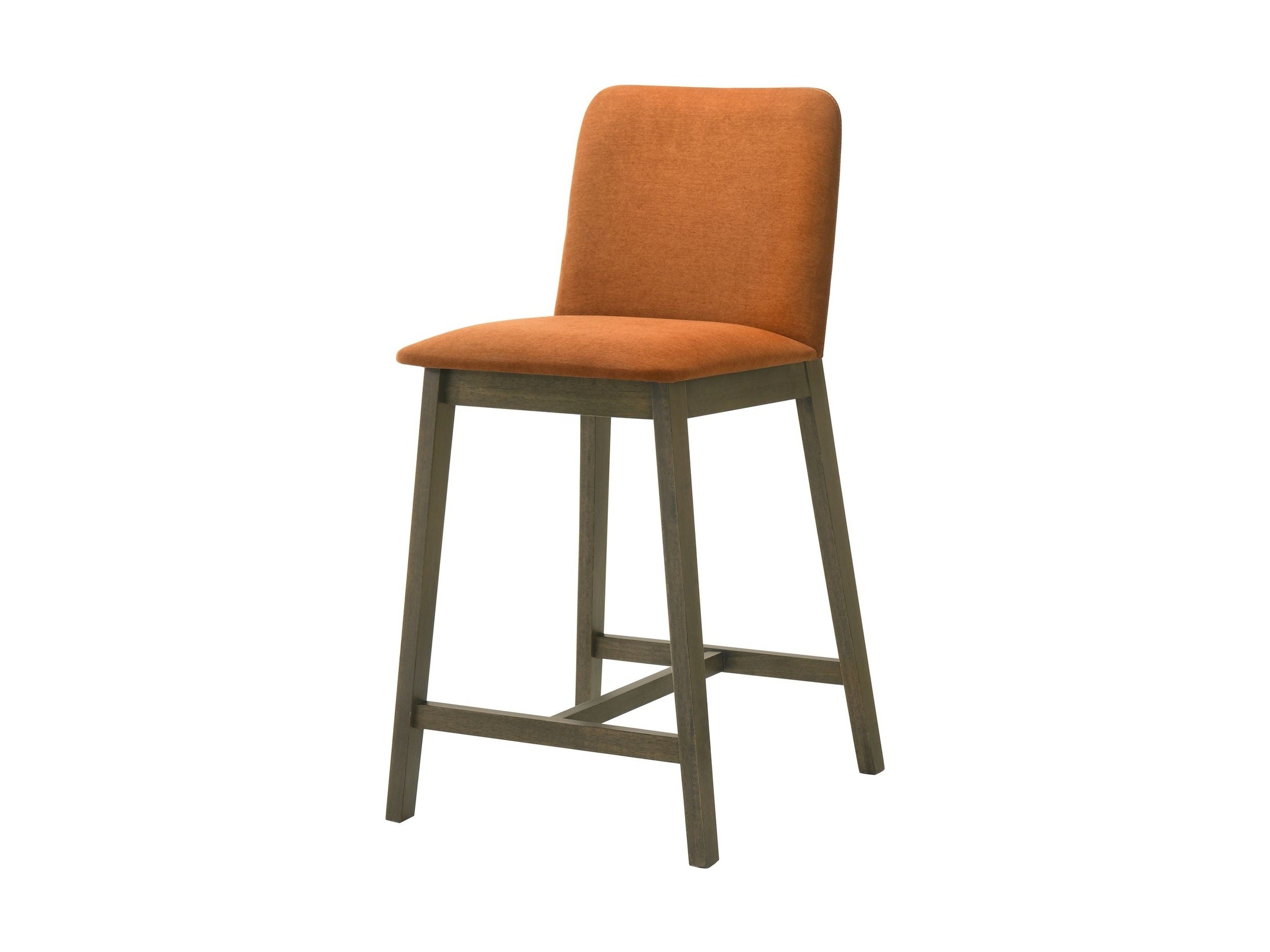 Allin Upholstered Wood Counter Height Barstool