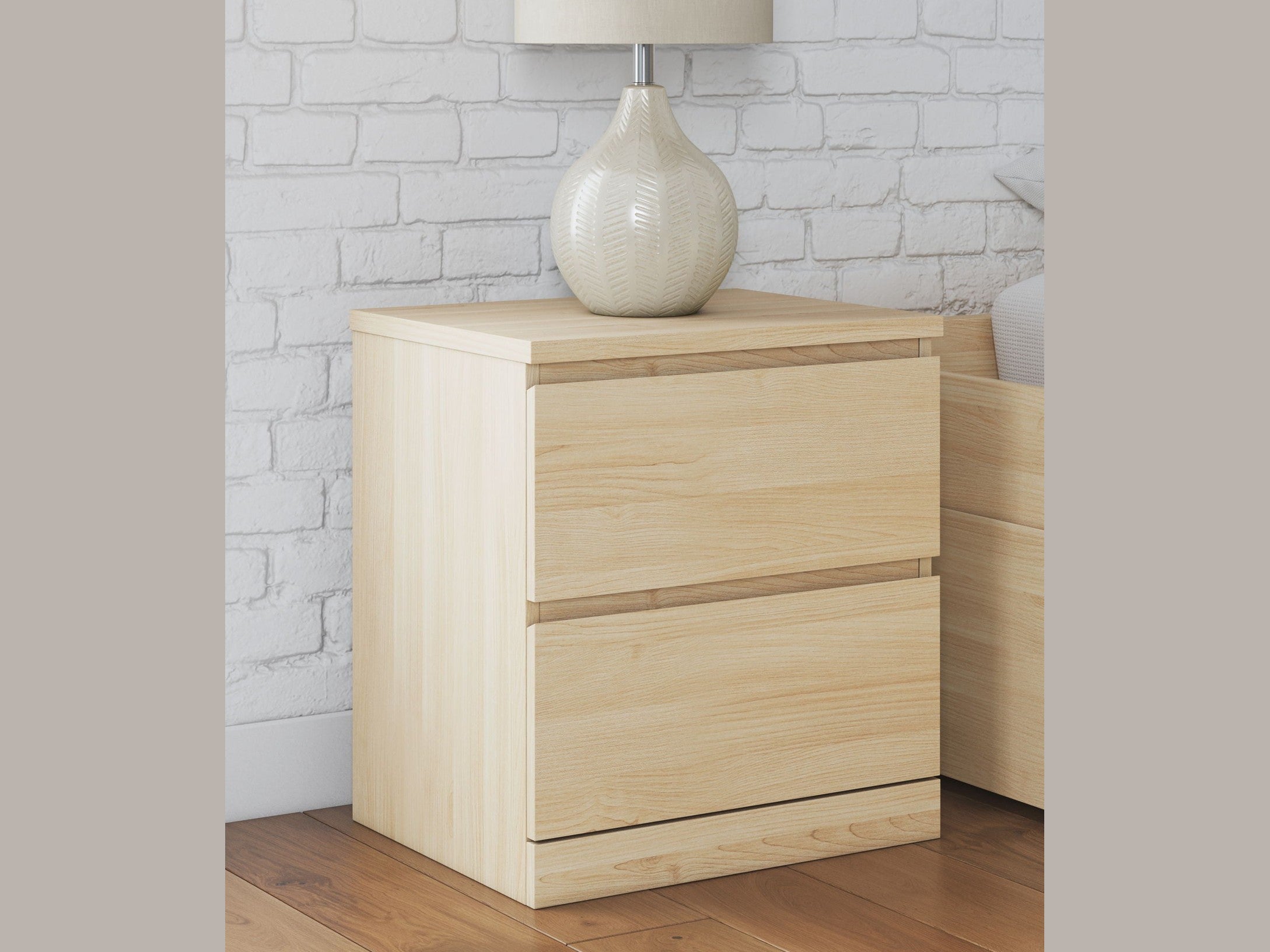 Onita - Two Drawer Night Stand