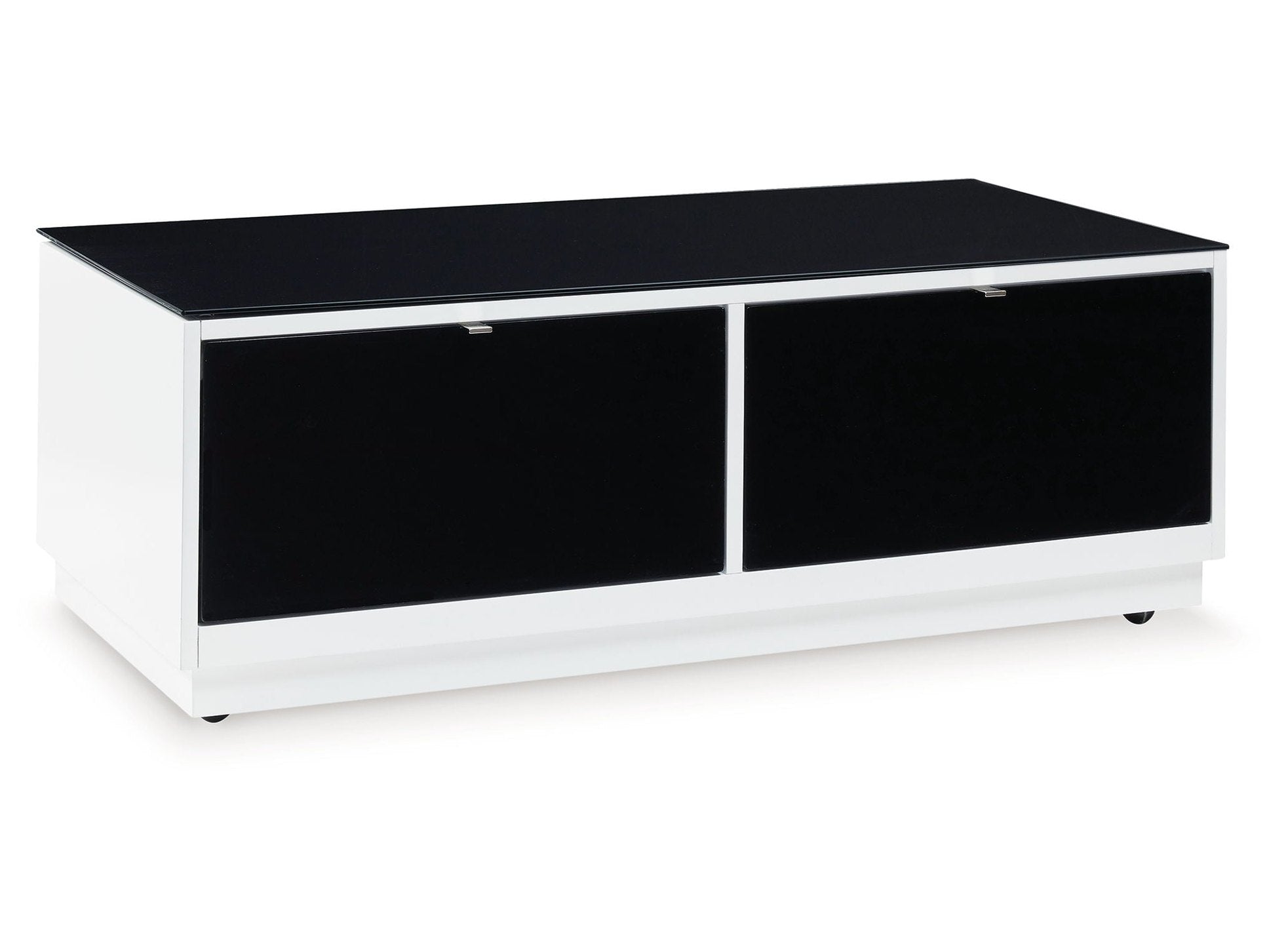 Gardoni - Rectangular Cocktail Table - White / Black